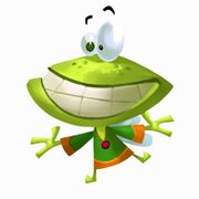 Artwork de Murfy dans Rayman Legends.