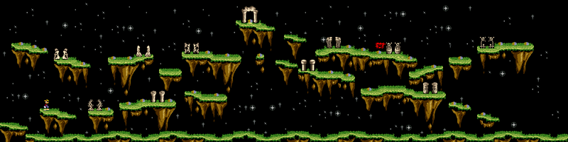 La carte du monde.