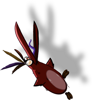 Oiseau grenat