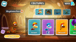 Raydamnation dans la Galerie des Costumes.