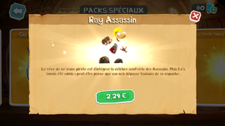 Ray Assassin dans la Boutique.