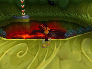 Unter der Zuflucht von Fels und Lava