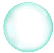 Vue détaillée d'une bulle de Rayman Adventures.