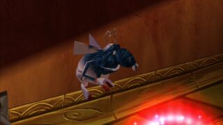 Un Ugly con los colores invertidos a causa de un glitch.