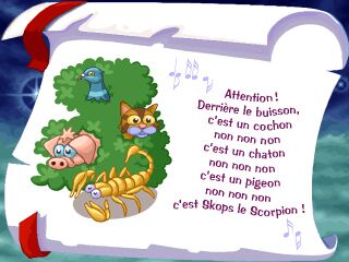 La comptine de Skops.