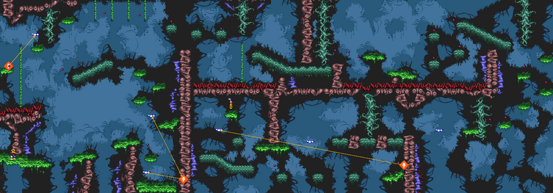 La map de la version Game Boy Color.