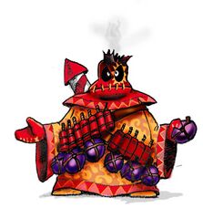Concept art d'un Boomboleros.