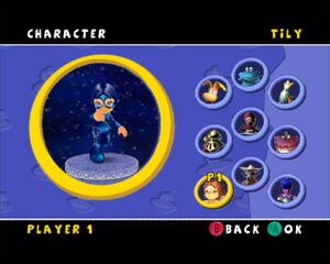 La deuxième skin de Tily dans Rayman Arena.