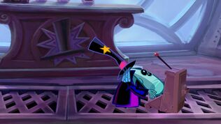 Der Magier in Rayman Origins