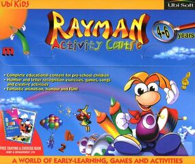 Quatrième jaquette de Rayman Activity Centre.