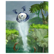 Un Psyclope sur le tableau de Geyser explosif (Retour aux Origines)