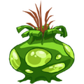Un bulbe vert dans Rayman Origins.