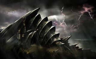 Concept art dell'ufficio di Roméo.