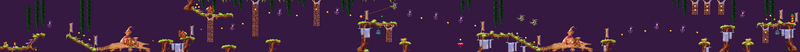 La map de la version Game Boy Advance.