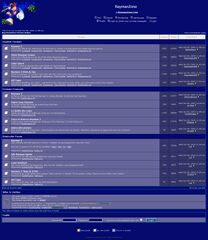 Le forum de la RaymanZone le 8 octobre 2003.