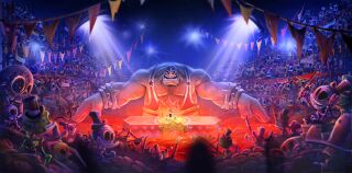 Concept art représentant El Luchador.