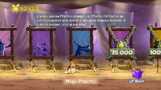 La plupart des personnages se débloquent en amassant des Lums.