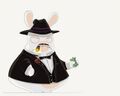 Concept art de Lapins Crétins.