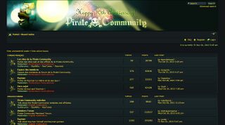 Le forum lors du dixième anniversaire du site.
