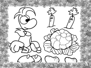 Coloriage de l'activité de dessins.