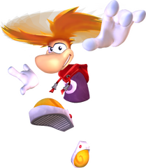 L'hélicoptère dans Rayman 3.