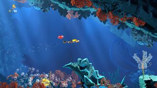 Un poisson-pierre dans Mini murène - Maxi galère (Retour aux Origines).