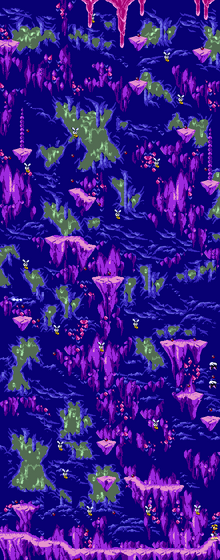 La map de la version Game Boy Color.