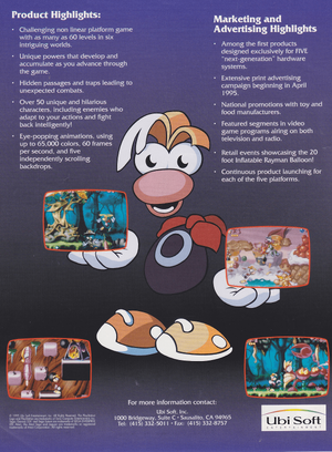 Rayman US Promotional Flyer 2 Back.png