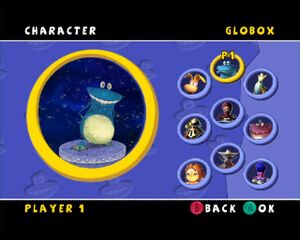 格罗伯克斯在GameCube版的Rayman Arena中的原始皮肤。