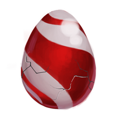 Un œuf de Boss Oiseau dans Rayman Fiesta Run.