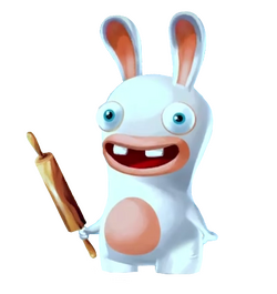 Un Lapin Crétin dans Rayman Adventures