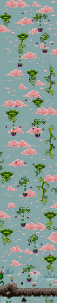 La map de la version Game Boy Color.