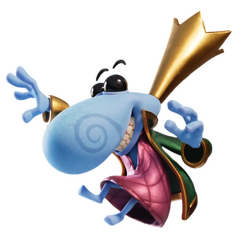 Un Grand Mini couronné dans Rayman Legends Retold.