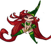 Artwork de Bétilla dans Rayman Origins, tiré de la Daily Bubble 15.