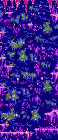 La map de la version Game Boy Color.