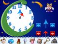 L'horloge.