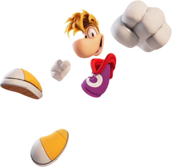 Artwork de Rayman dans Rayman Legends Retold.
