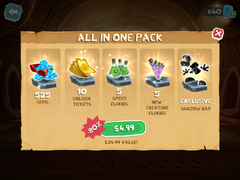 Présentation du pack de Ray Noir & Blanc dans la Boutique.