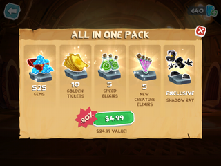 Présentation du pack de Ray Noir & Blanc dans la Boutique.
