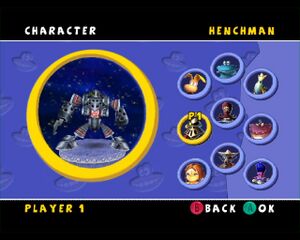 La deuxième skin de Henchman 800 dans Rayman Arena.