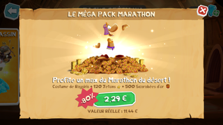 Présentation du Méga Pack Marathon.