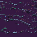 La map de danger au sommet.