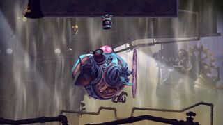 Le deuxième bubon du Mecha Oiseau moqueur, qui apparait lorsqu'elle s'assomme contre le bloc au plafond.