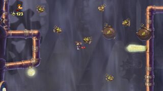De nombreux vivaneaux mécaniques apparaissent dans cette zone.
