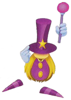 A Mágus, ahogy a Rayman: Matek és olvasás-ban megjelenik