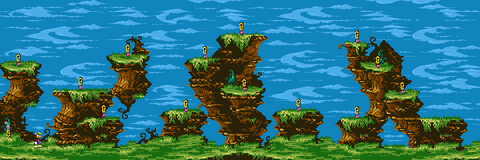 La map de la version Game Boy Color.