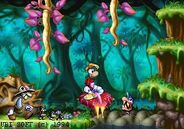 Ces ennemis, identifiés comme des Diablotins dans la Bible de Game Design du premier Rayman, apparaissaient dans la version Super NES annulée et un prototype de la version Jaguar.