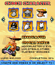 A Hoodmonger, as it appears in Rayman Kart.