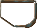 The mini-map of the stage with start/finish line visible