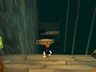 Floating wooden platforms